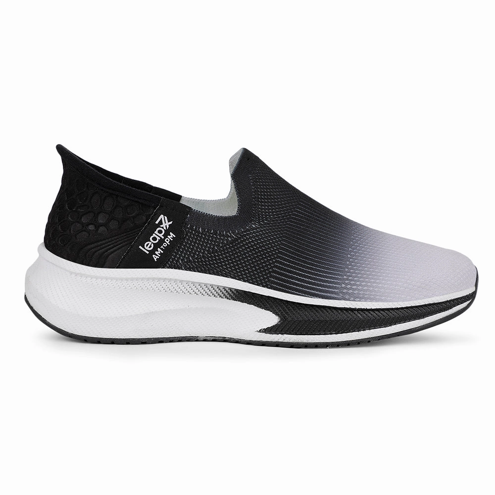 Leap7x Sports Grey Walking Shoes For Mens EAZYGO-10 By Liberty