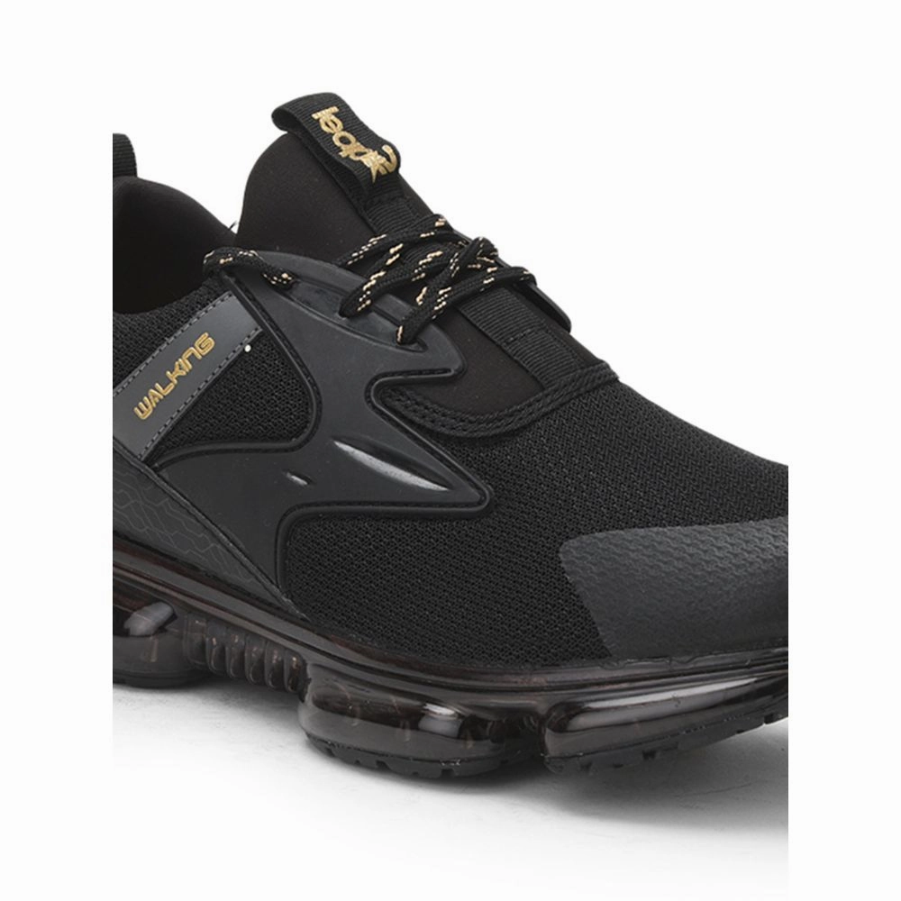 Leap7x Sports Shoes For Men (Black) Conor By Liberty