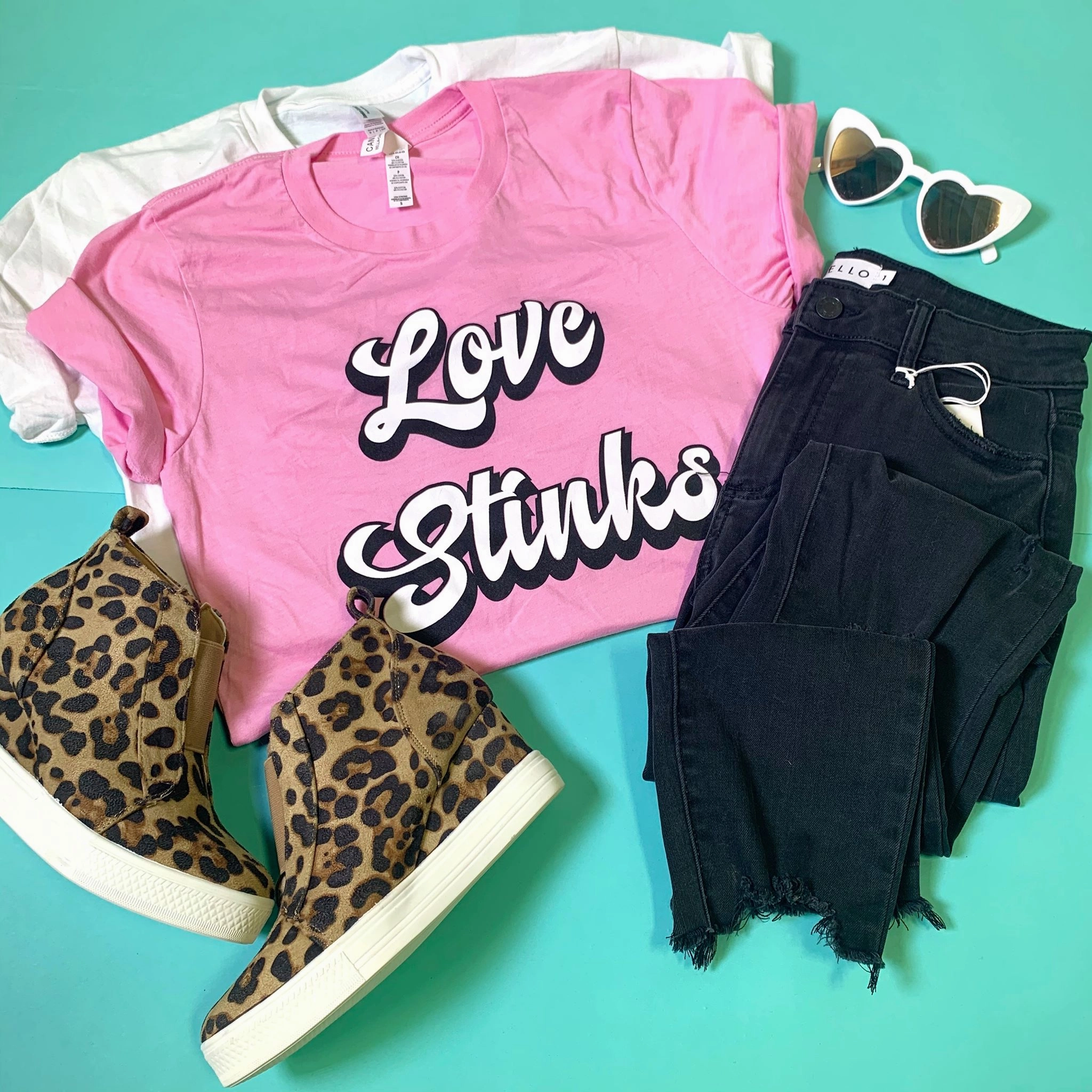 Love Stinks Vintage T-Shirt** - Final Sale