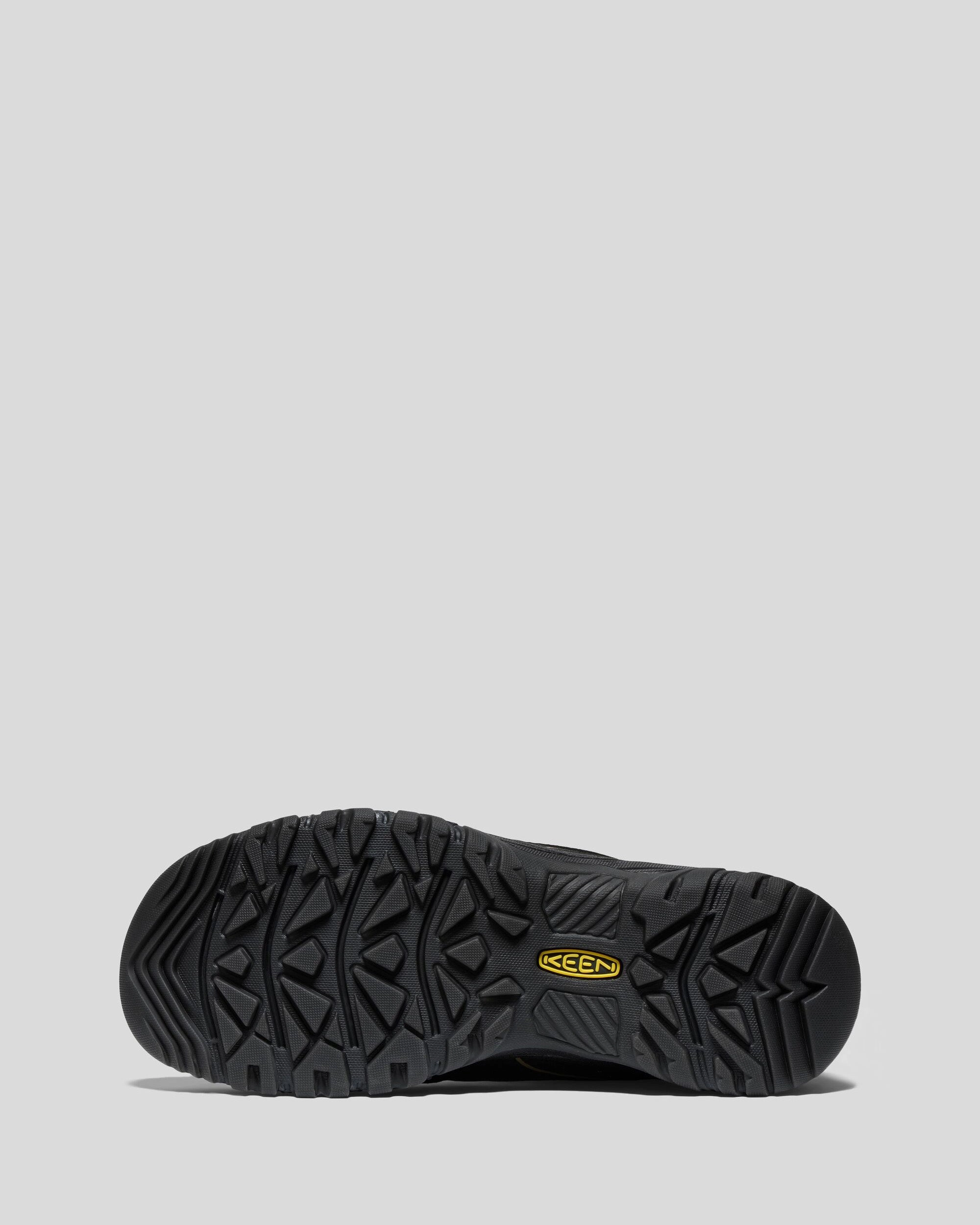 Men's Keen Targhee IV Waterproof Hiking Shoes - Black