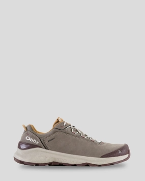 Men's Oboz Cottonwood Low Waterproof Hiking Shoes - Rockfall