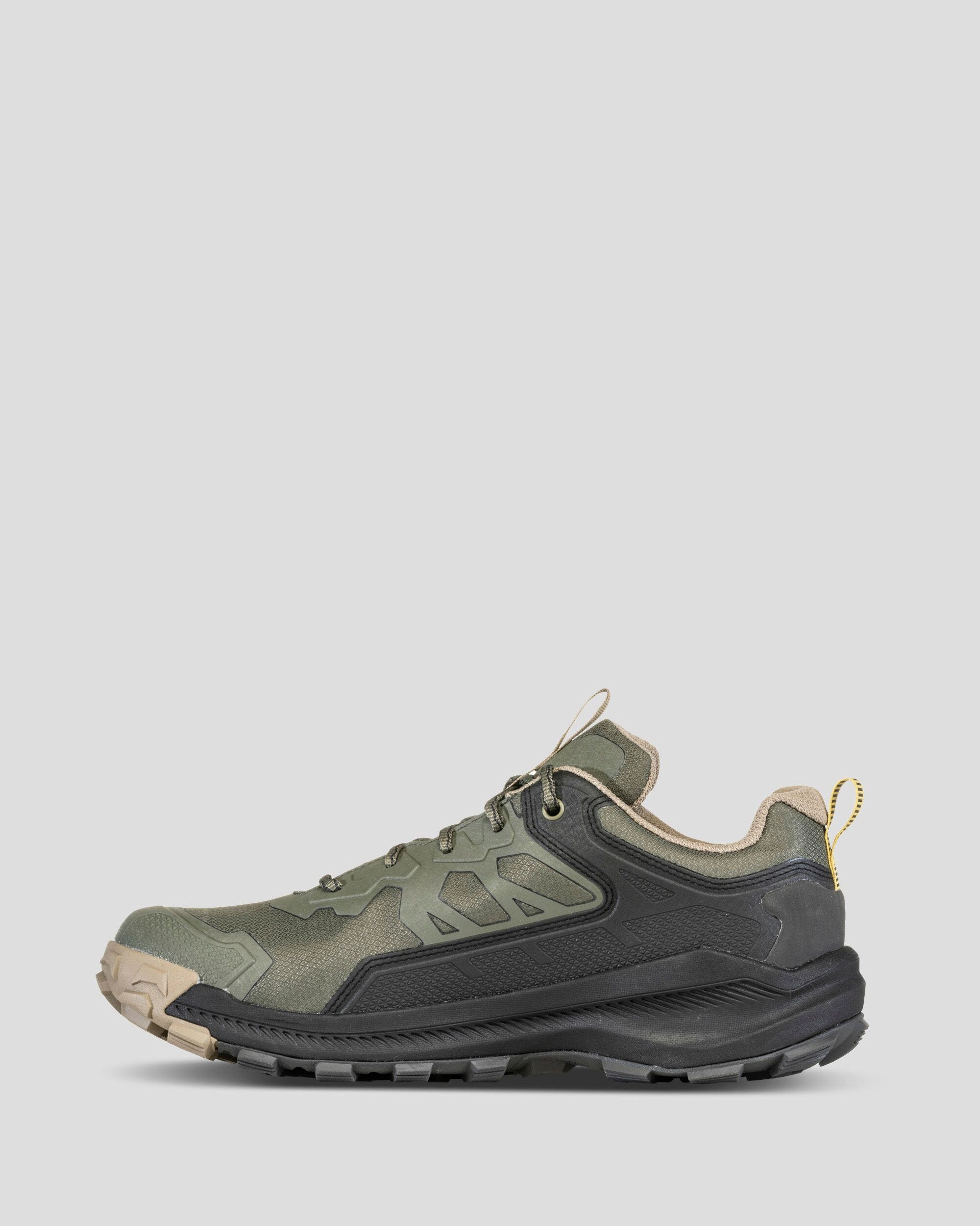 Men's Oboz Katabatic Low Waterproof Hiking Shoes - Evergreen