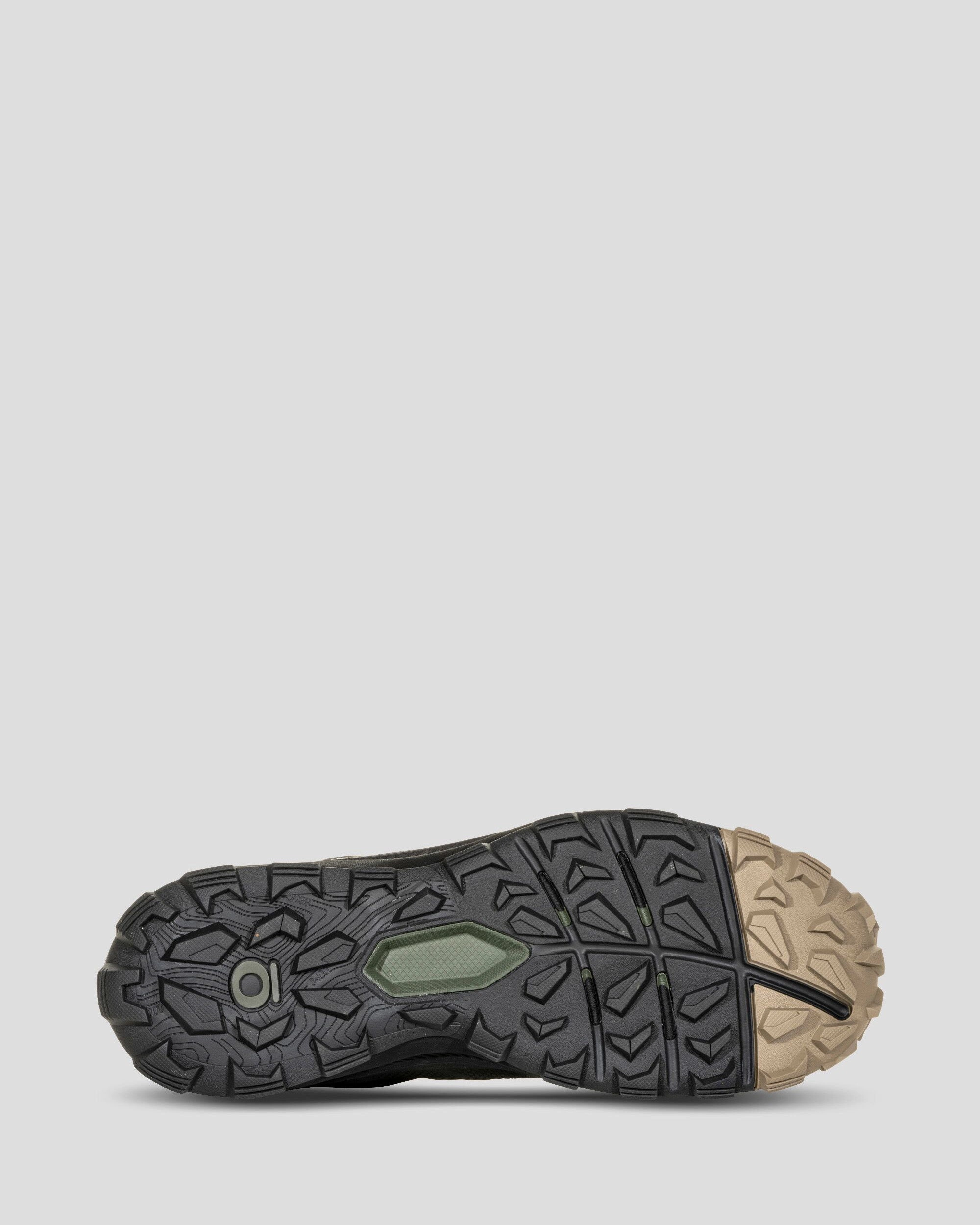 Men's Oboz Katabatic Low Waterproof Hiking Shoes - Evergreen