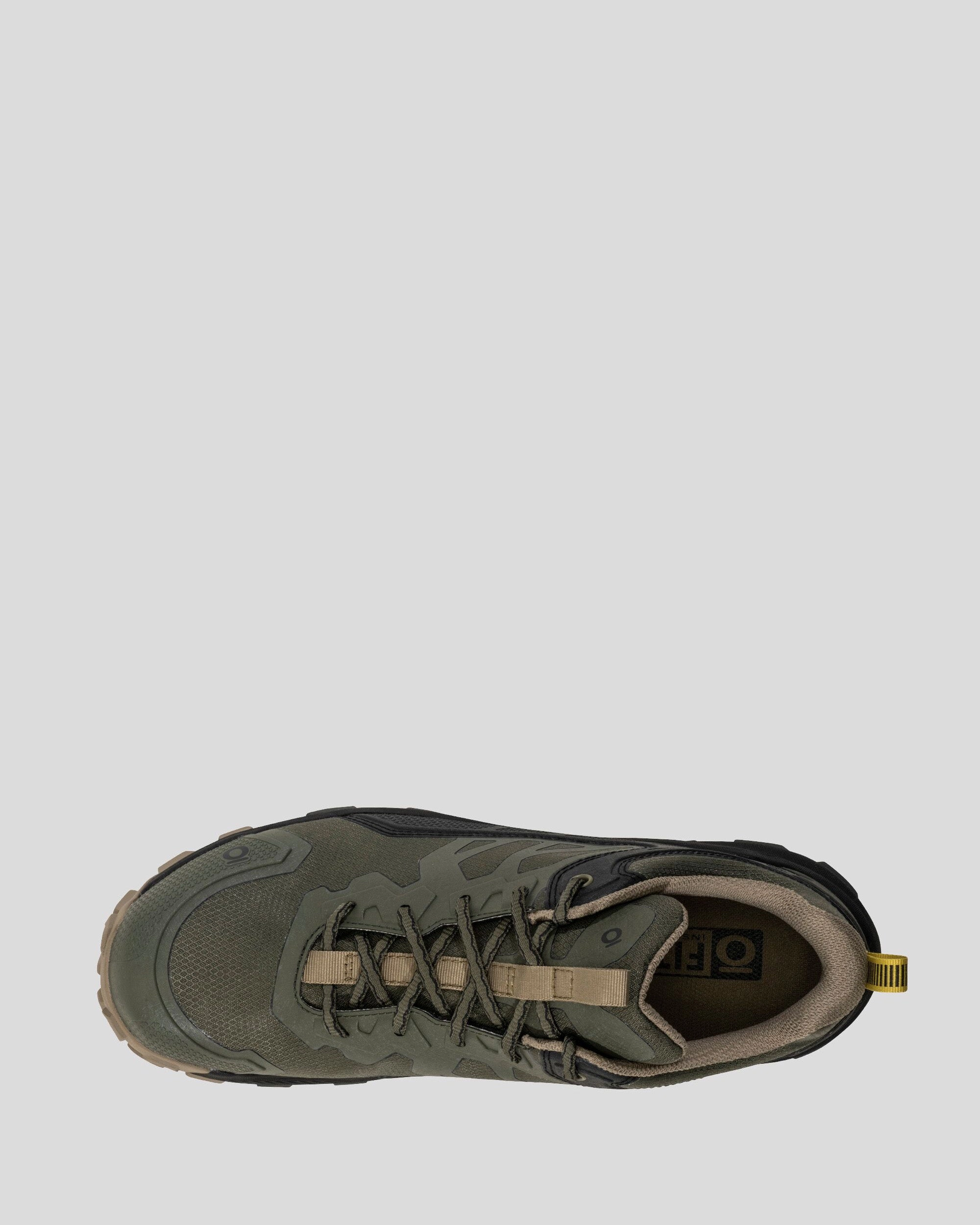 Men's Oboz Katabatic Low Waterproof Hiking Shoes - Evergreen