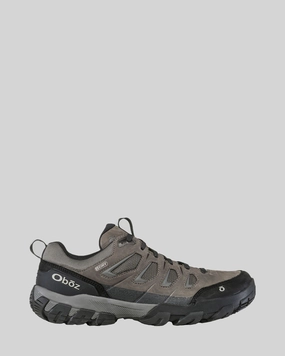 Men's Oboz Sawtooth X Low Waterproof Hiking Shoes - Wide - Charcoal