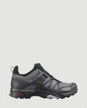 Men's Salomon X Ultra 4 GTX Hiking Shoes - Wide - Magnet/Black/Monument
