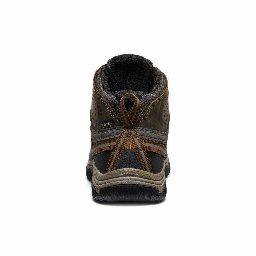 Men's Targhee III Waterproof Mid Wide  |  Black Olive/Golden Brown