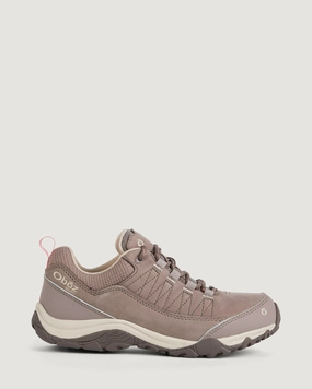 Oboz Ousel Women's Low B-DRY Hiking Shoes - Cinder Stone