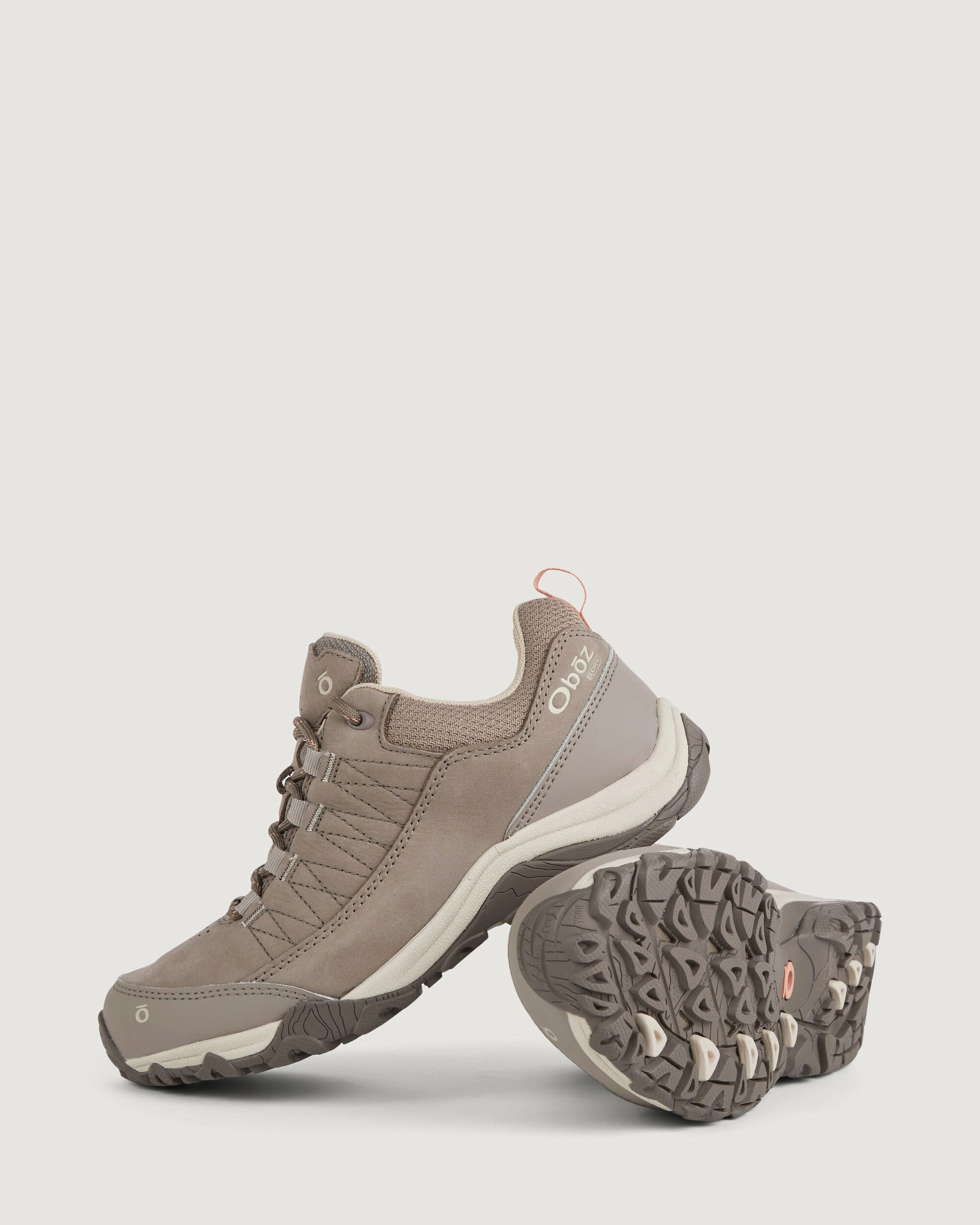 Oboz Ousel Women's Low B-DRY Hiking Shoes - Cinder Stone