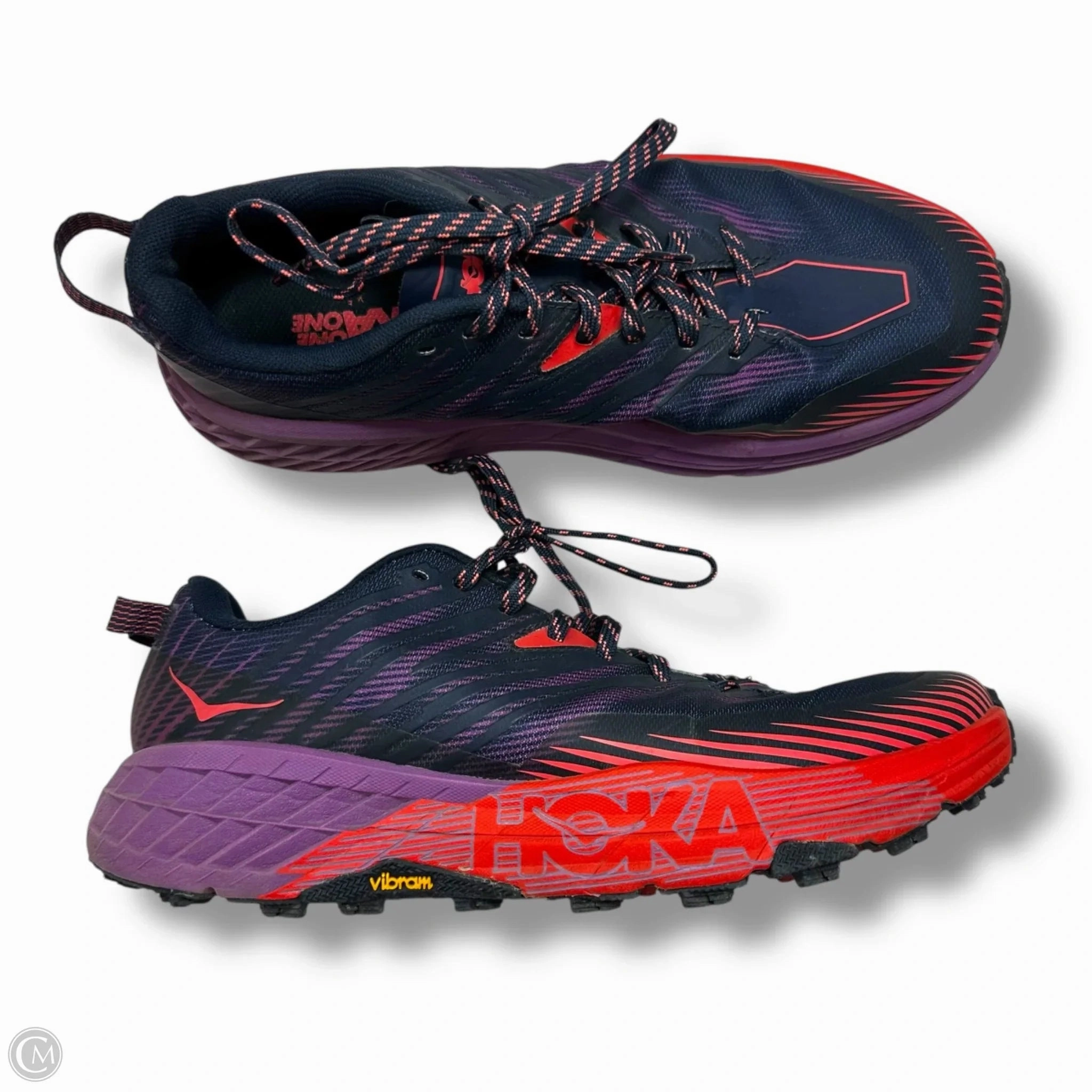 One One Speedgoat 4 Trail Shoe 
Sneakers By Hoka In Navy, Size: 11
