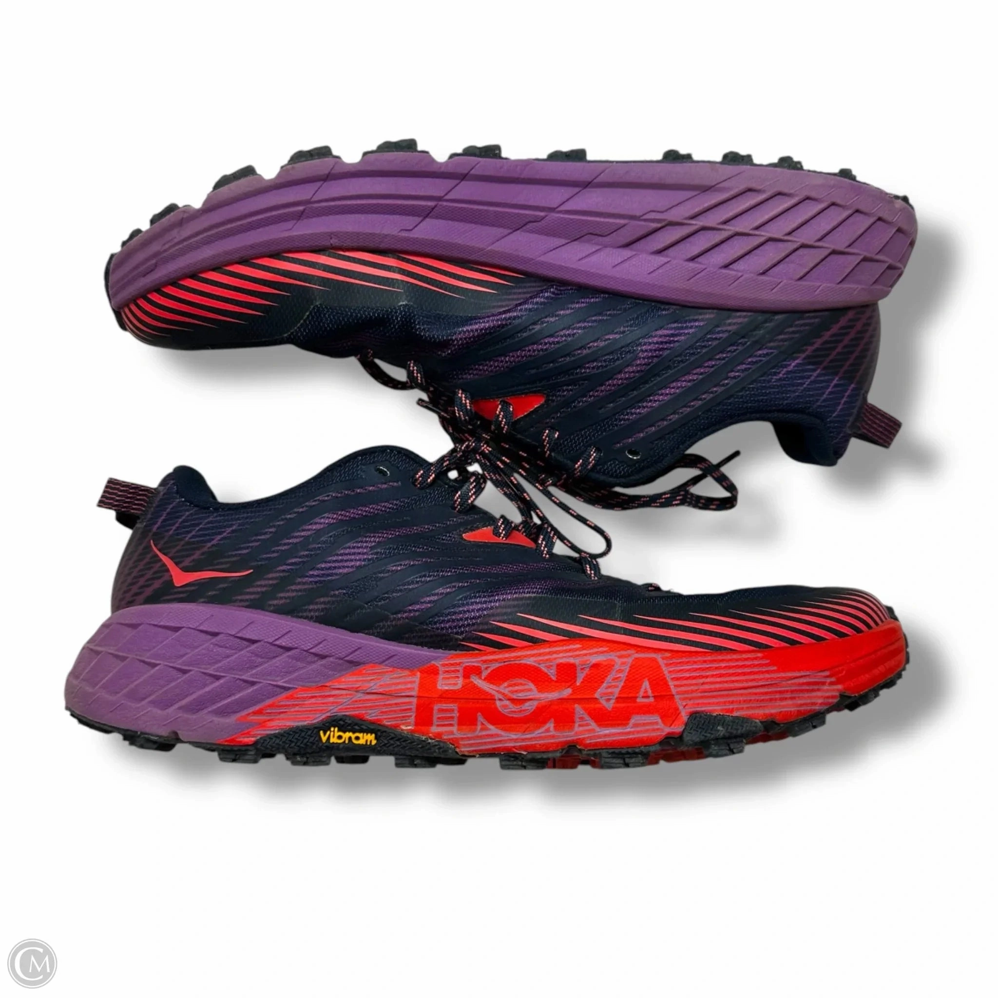 One One Speedgoat 4 Trail Shoe 
Sneakers By Hoka In Navy, Size: 11