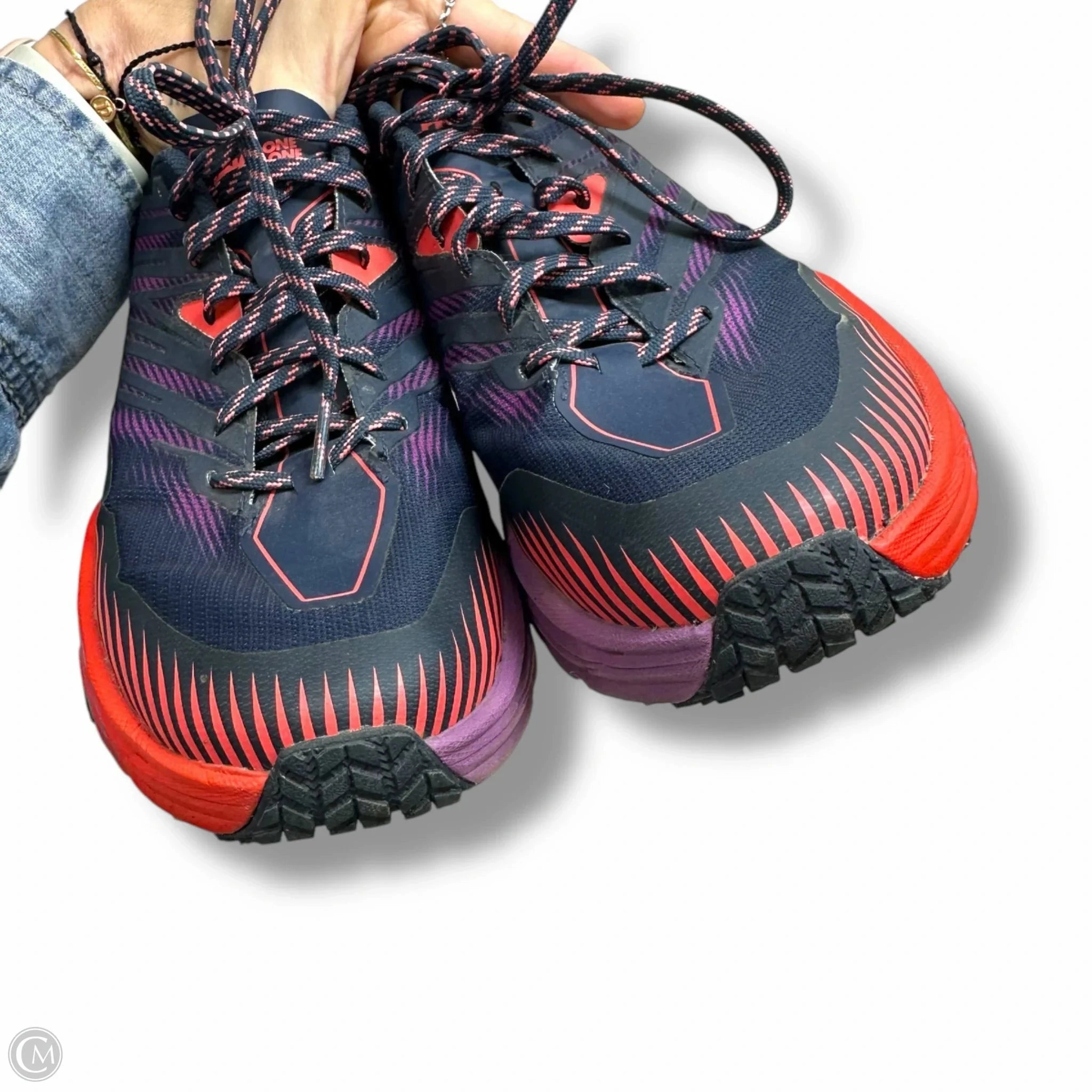 One One Speedgoat 4 Trail Shoe 
Sneakers By Hoka In Navy, Size: 11