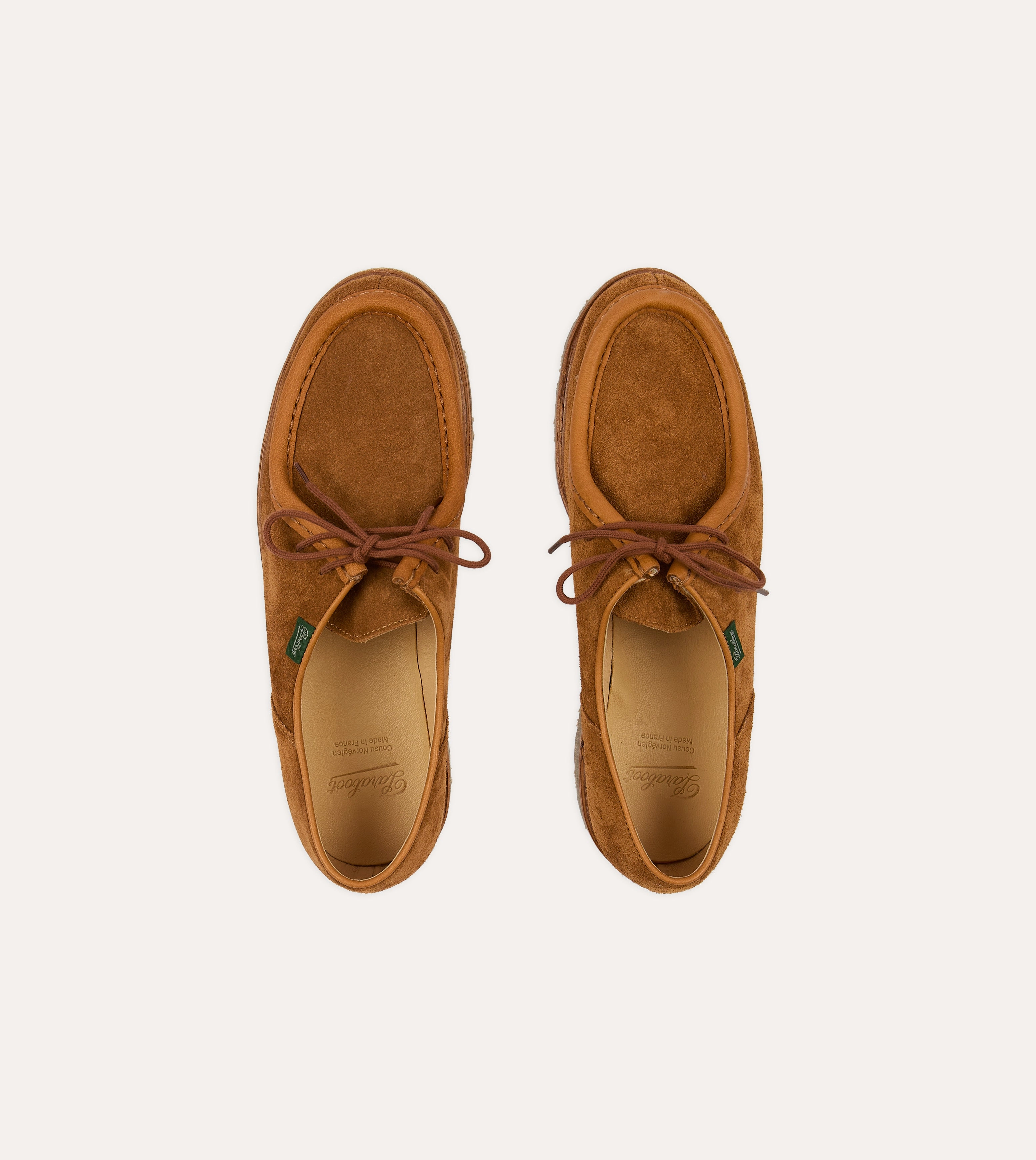 Paraboot Michael Whiskey Suede Derby Shoe
