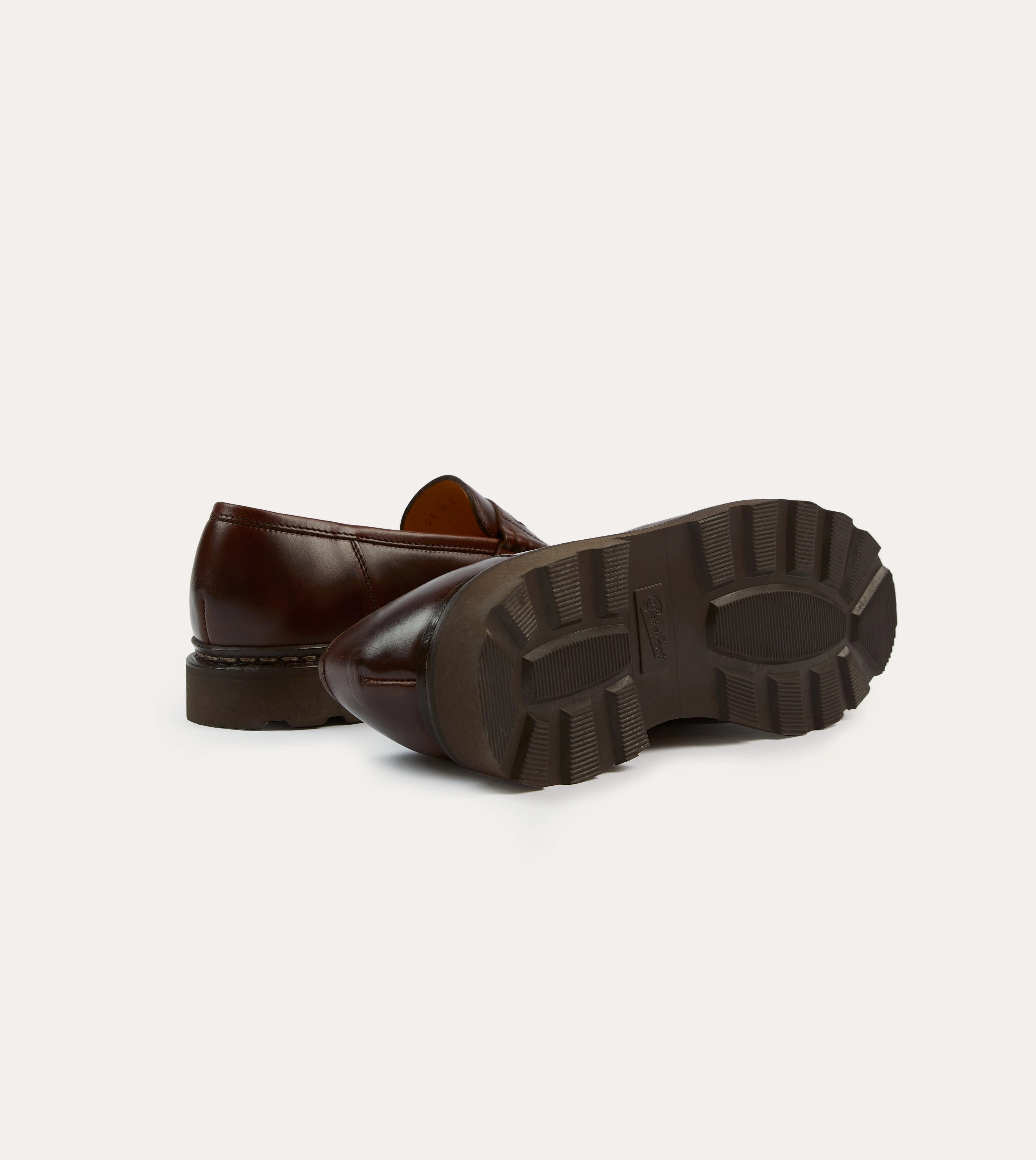 Paraboot Reims Brown Leather Loafer