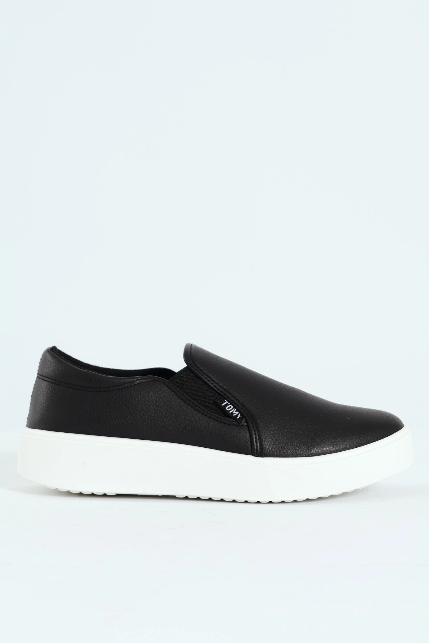 Parker Side Gusset Slip On - Black