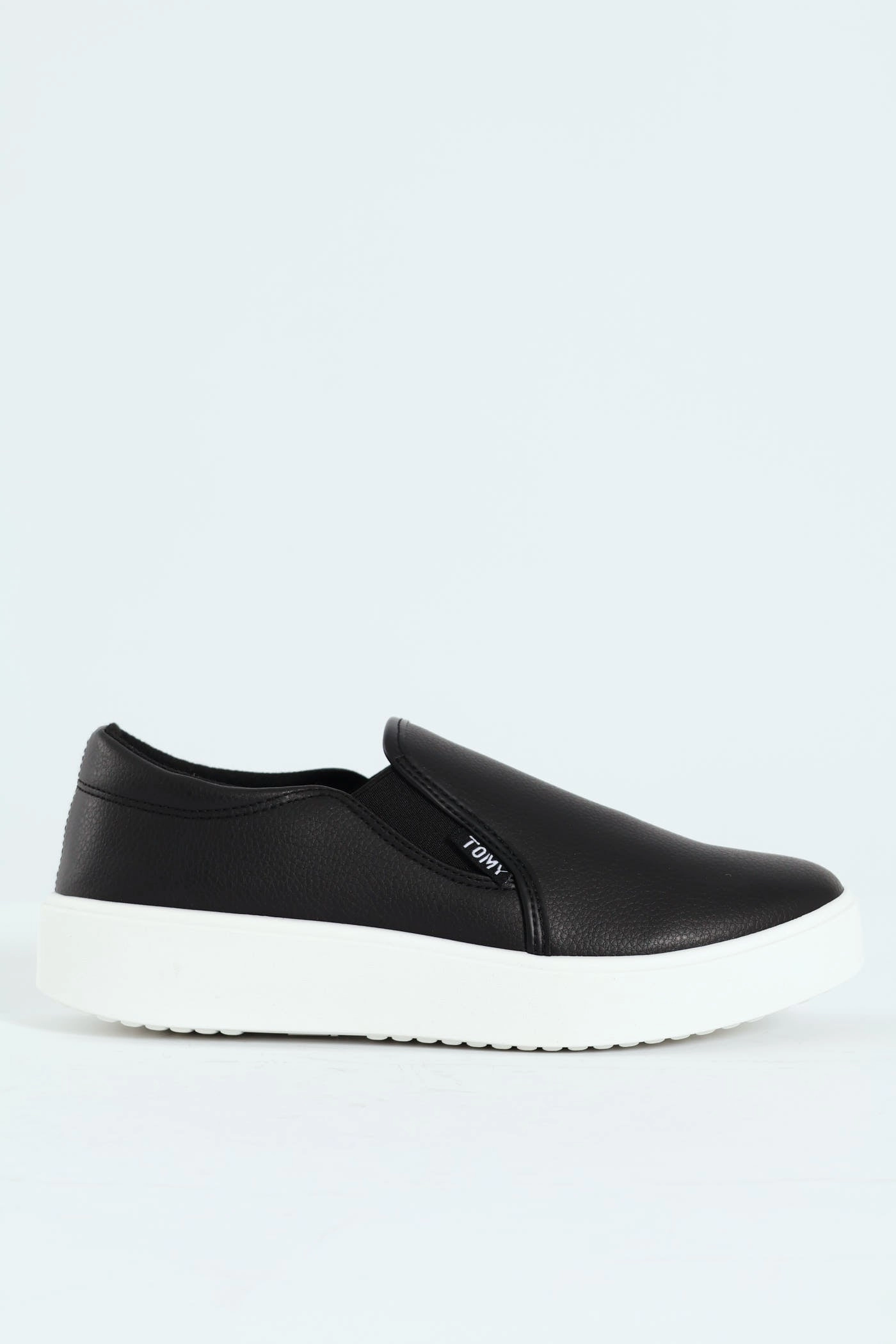 Parker Side Gusset Slip On - Black
