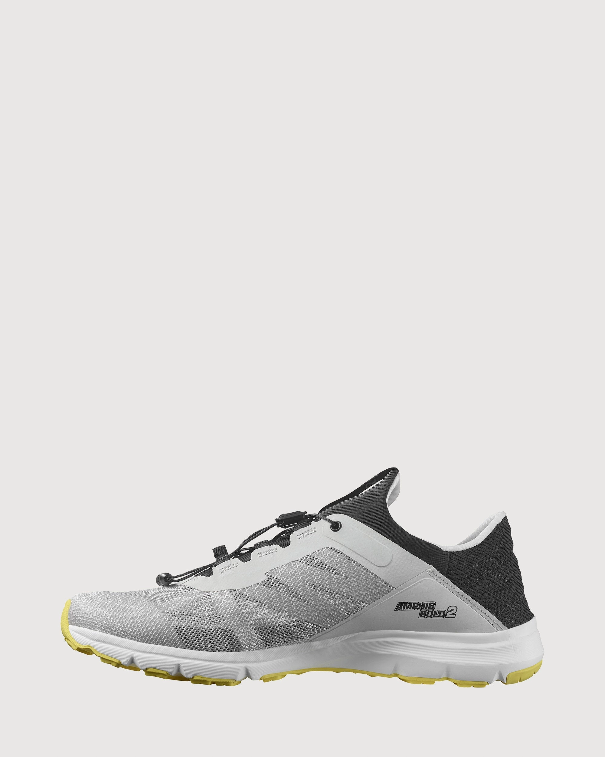 Salomon Amphib Bold 2 Men's Shoes - Lunar Rock/Black/Buttercup