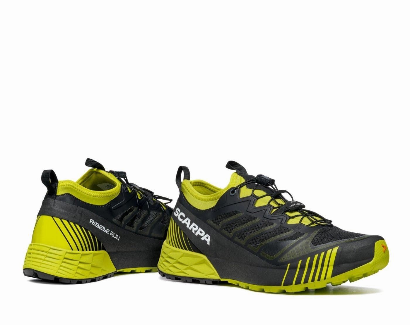 SCARPA Unisex 33071-351 Rebelle Run Trailrunning-Schuhe. Schwarz Limette. 45 EU