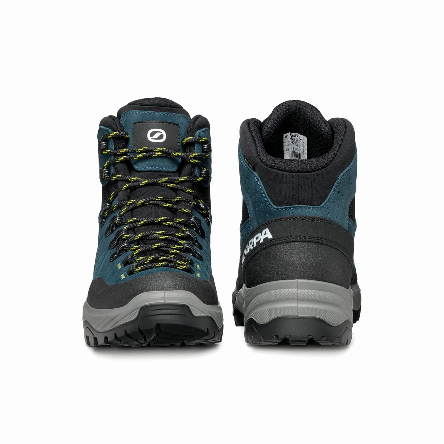 Scarpa Unisex Boreas GTX Wanderstiefel. Petrol Lime. 41 EU