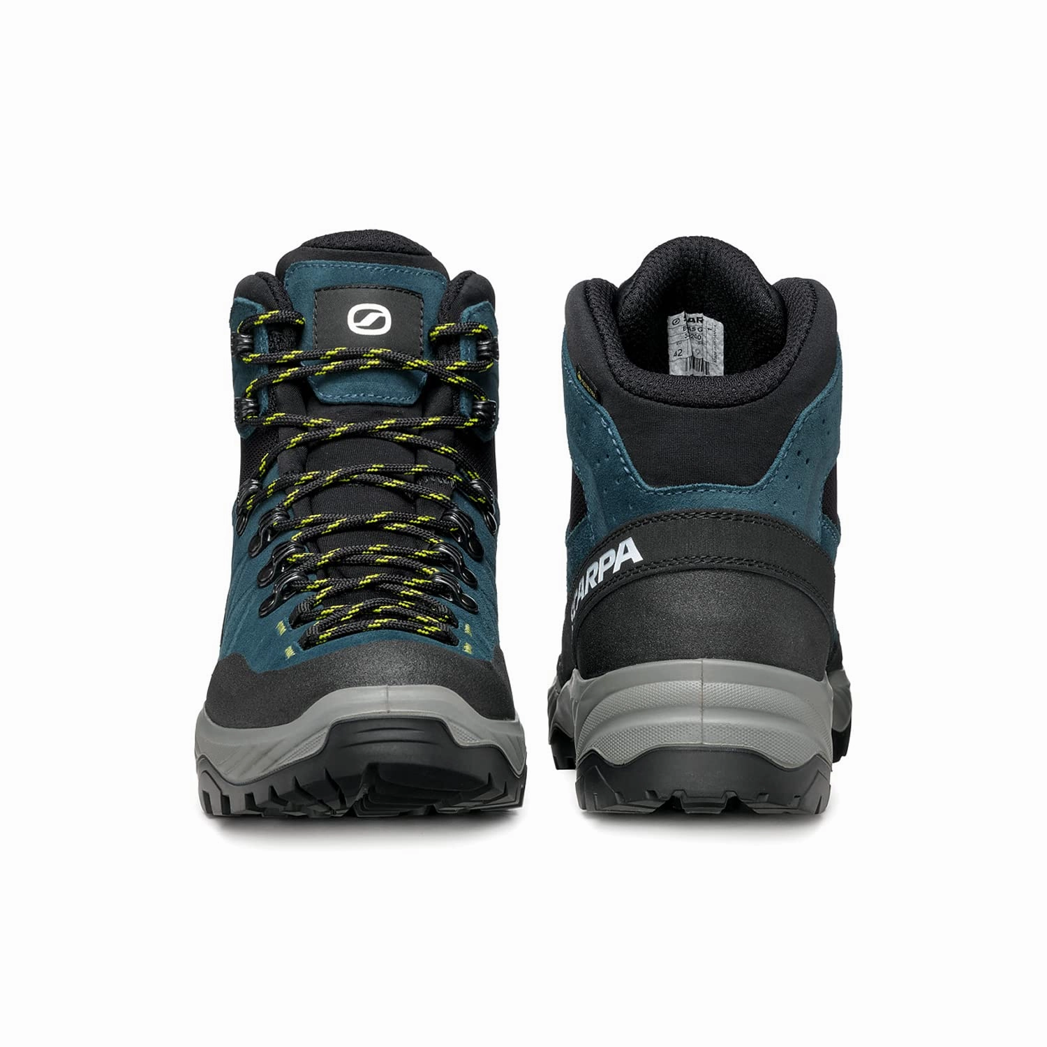 Scarpa Unisex Boreas GTX Wanderstiefel. Petrol Lime. 46 EU