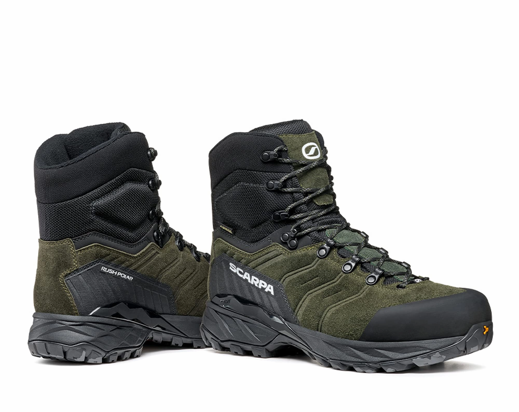 Scarpa Unisex Rush Polar GTX Wanderstiefel. grün (Thyme Green). 45 EU