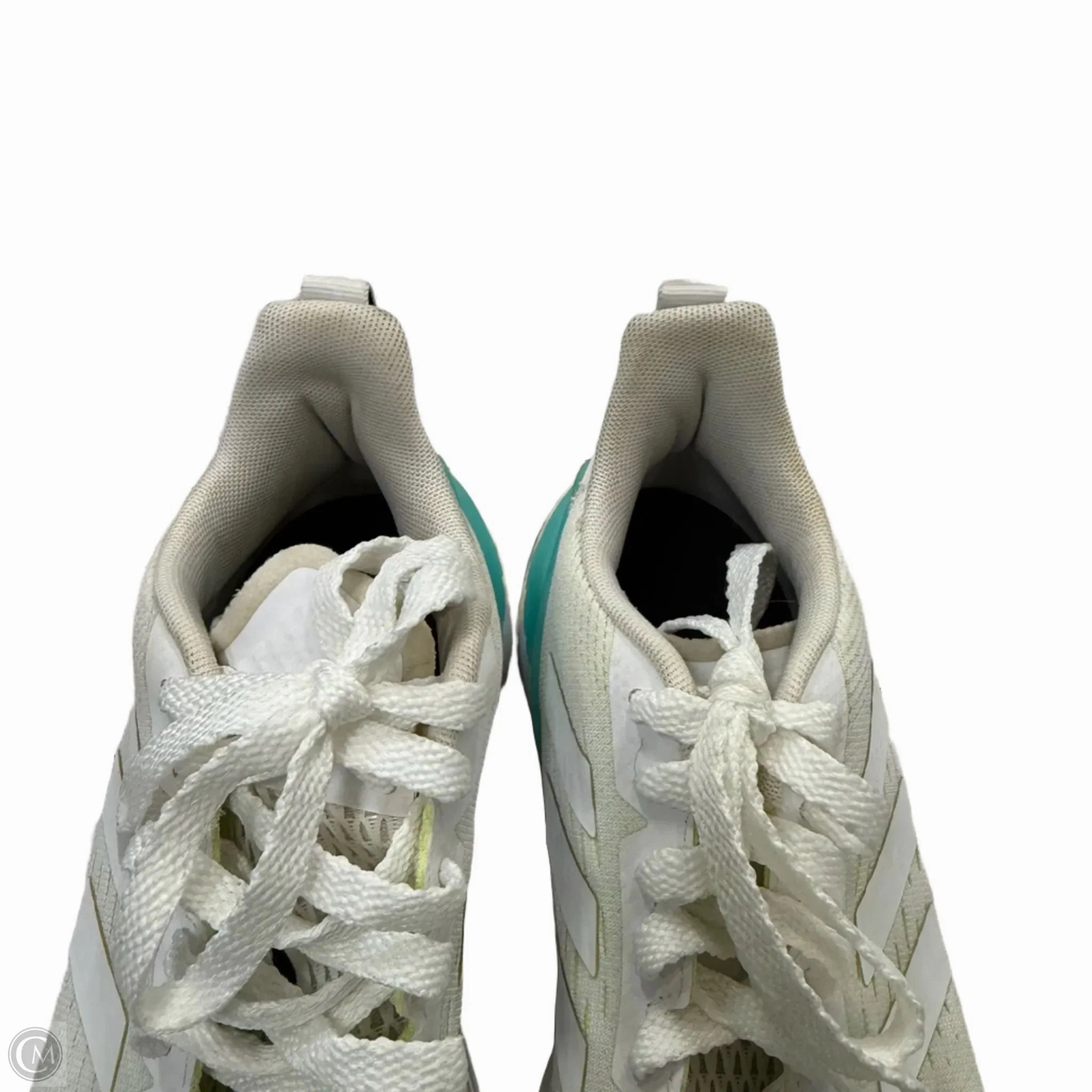 Shoes Athletic By Adidas In White, Size: 6.5