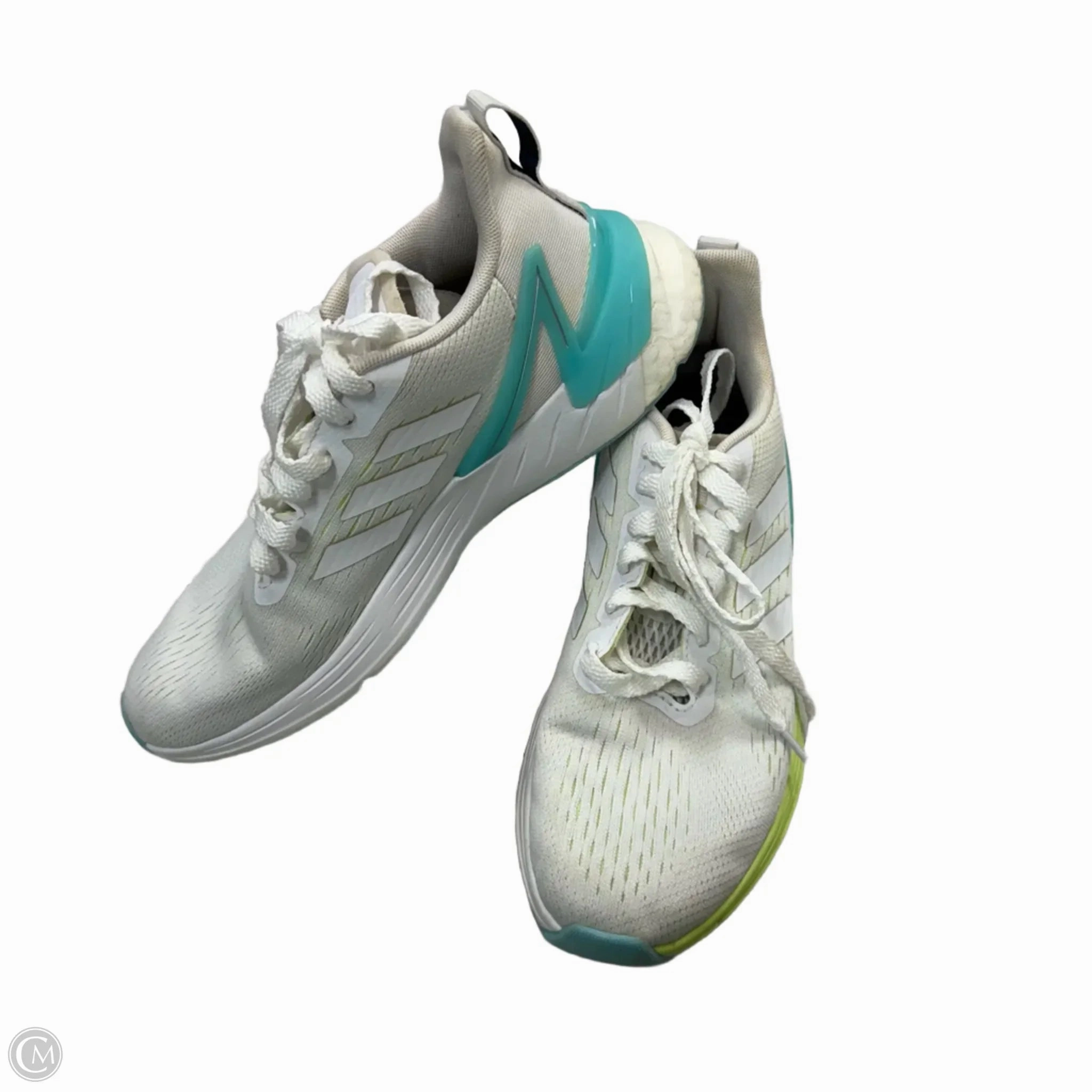 Shoes Athletic By Adidas In White, Size: 6.5