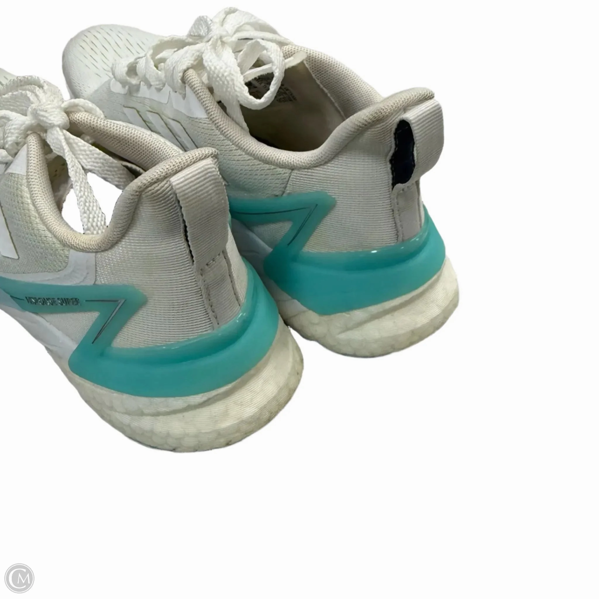 Shoes Athletic By Adidas In White, Size: 6.5