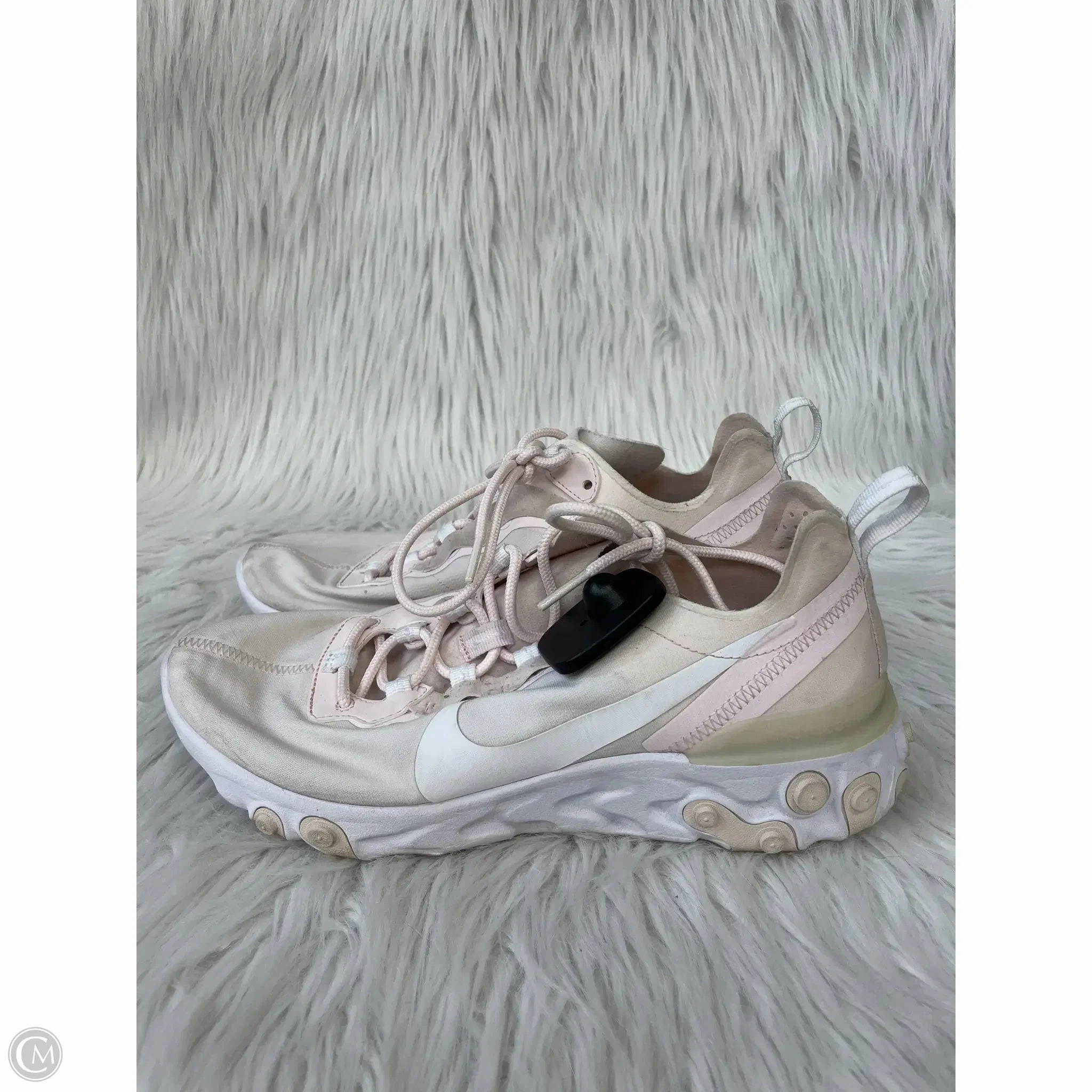 Shoes Athletic By Nike In Pink & White, Size: 9