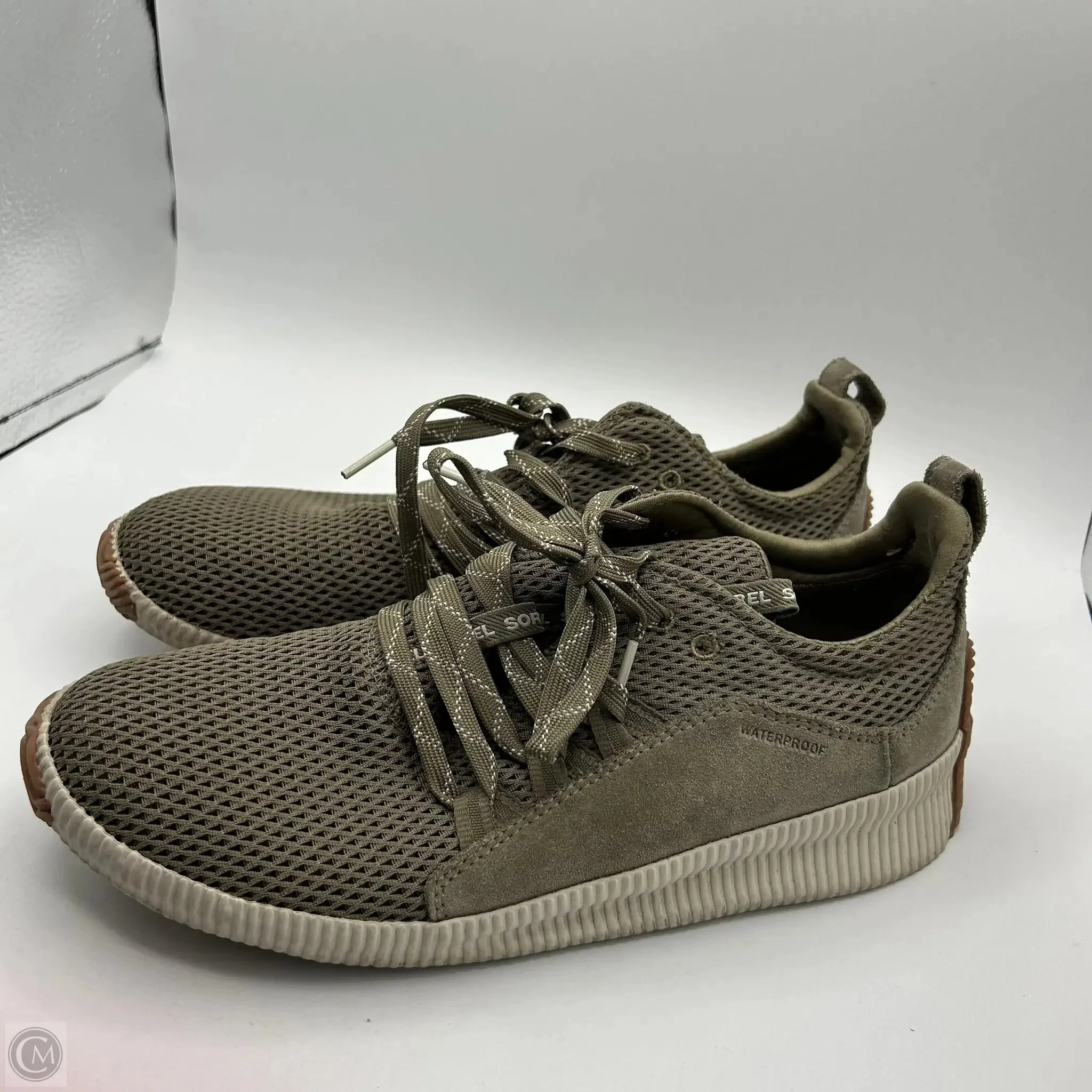 Shoes Athletic By Sorel In Green, Size: 10.5