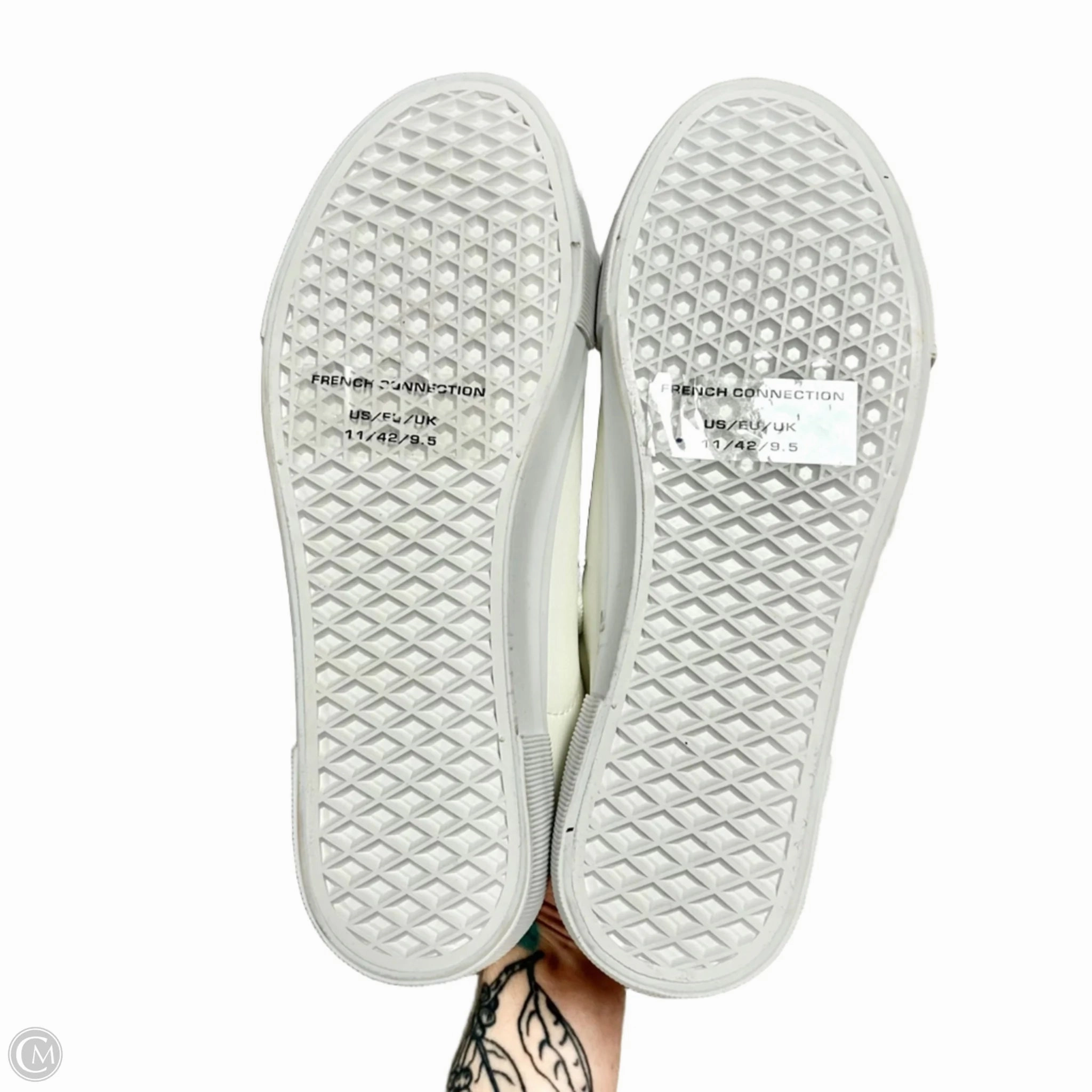 Shoes Sneakers By French Connection In White, Size: 11