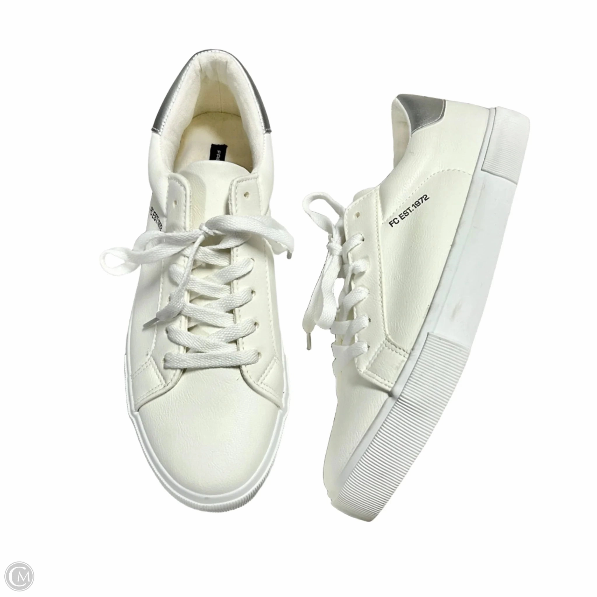 Shoes Sneakers By French Connection In White, Size: 11