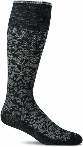 Sockwell Women's Damask Moderate Graduated Compression Sock