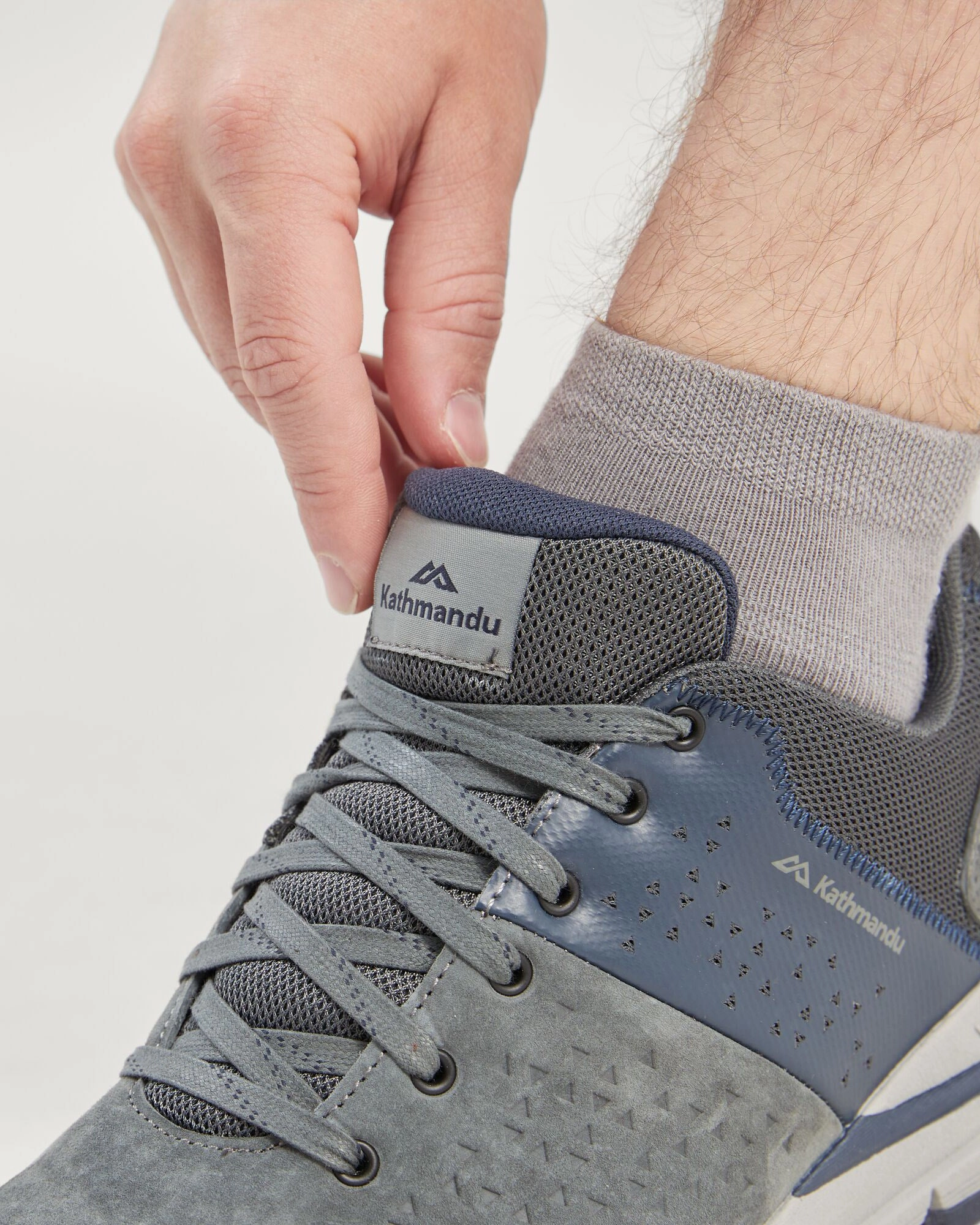 Terania Shoe Mens - Steel Grey/Granite
