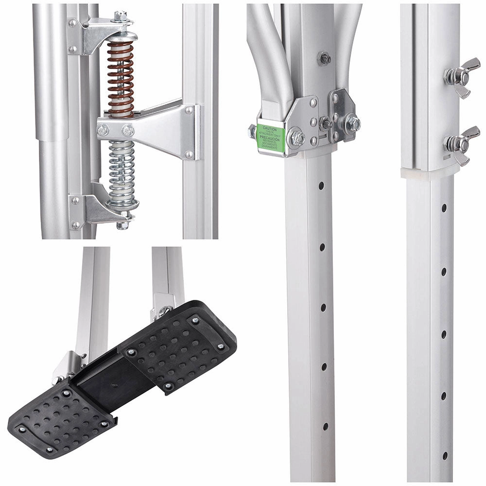 TheLAShop 50" to 64" Aluminum Drywall Painting Stilts