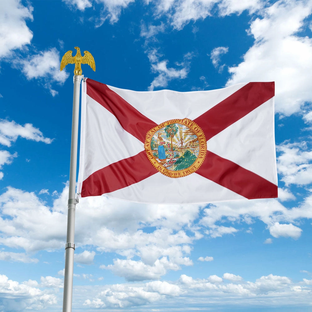 TheLAShop Outdoor Florida Flag Double Sided Printing 3x5 ft