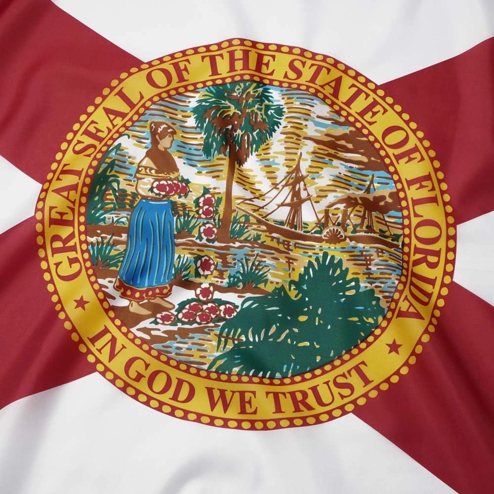 TheLAShop Outdoor Florida Flag Double Sided Printing 3x5 ft