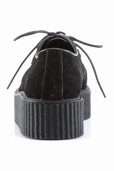 V-CREEPER-502S Black Vegan Leather Creeper