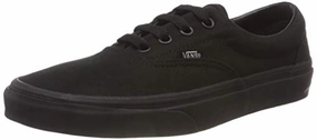 Vans Era Unisex-Erwachsene Sneakers. Schwarz (Black/Black BKA). 36 EU