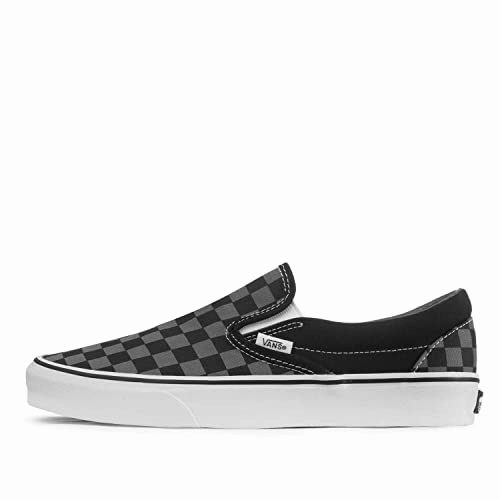 Vans Unisex Klassieke instapper Low Top. Schwarz Black Pewter. 37 EU