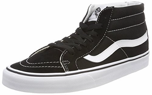 Vans Unisex Sk8-Mid Reissue Vn0A391F6Bt1 Hohe Sneaker. Schwarz (Black/True White 6bt). 42.5 EU