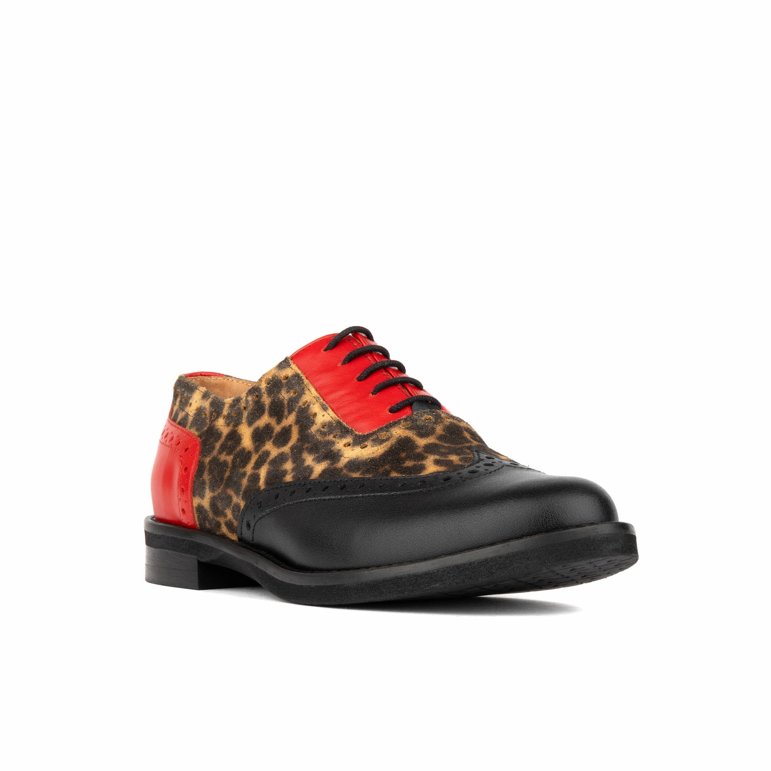Vivienne - Leopard & Red