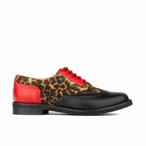 Vivienne - Leopard & Red