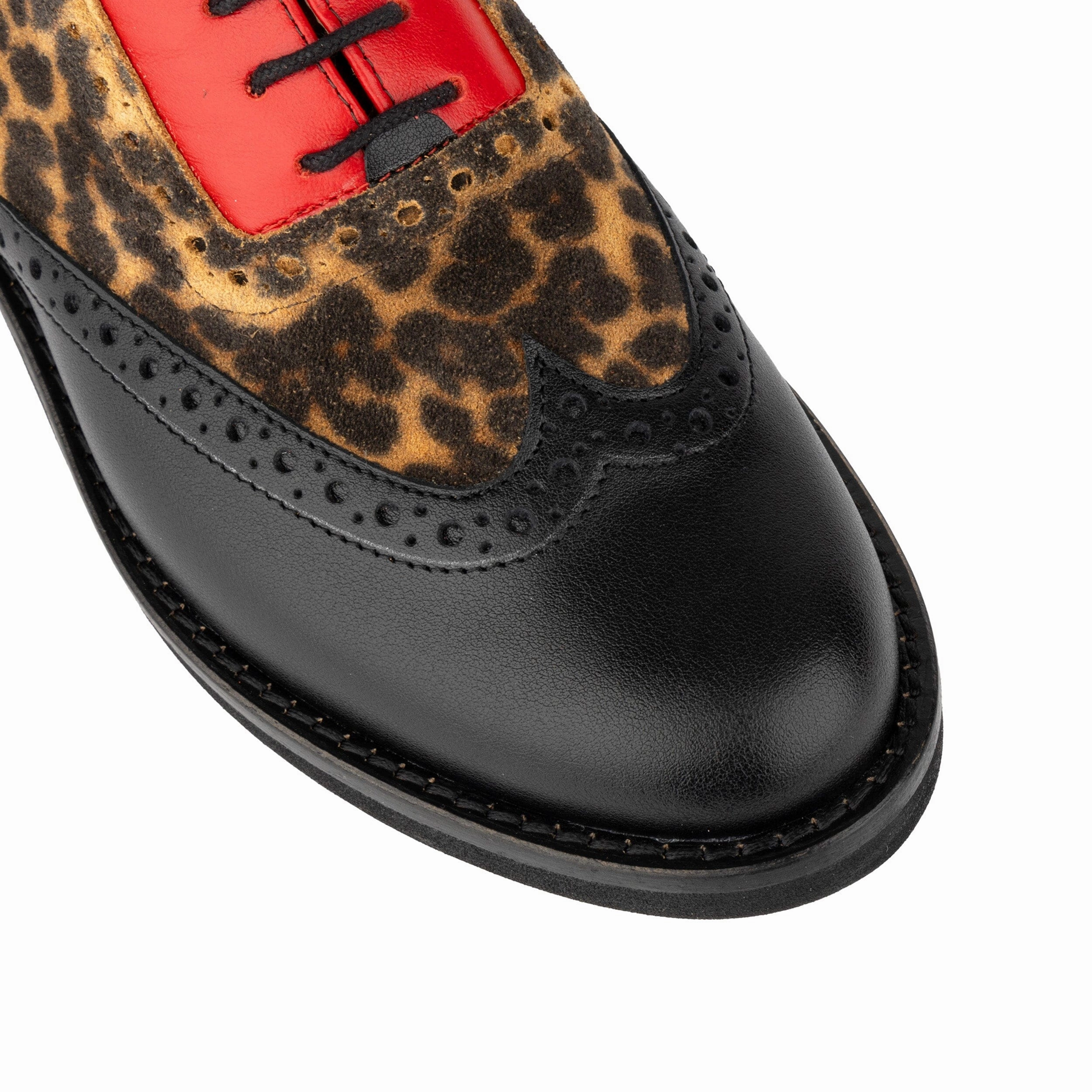Vivienne - Leopard & Red