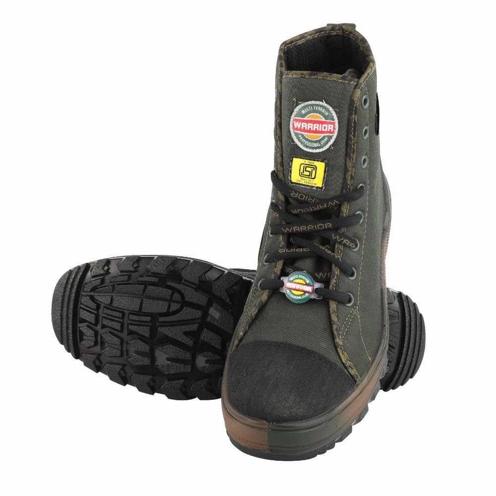 Warrior Olive Defence Jungle Boot for Men JUNGLE KING By Liberty