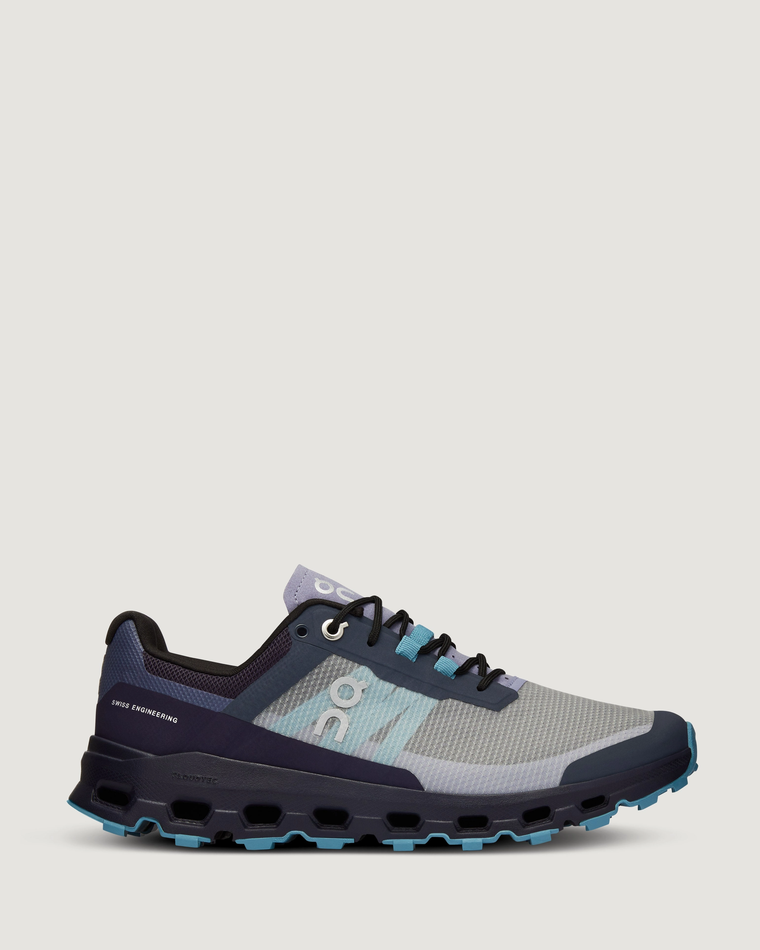 Women's On Running Cloudvista Trail Running Shoes - Navy/Wash