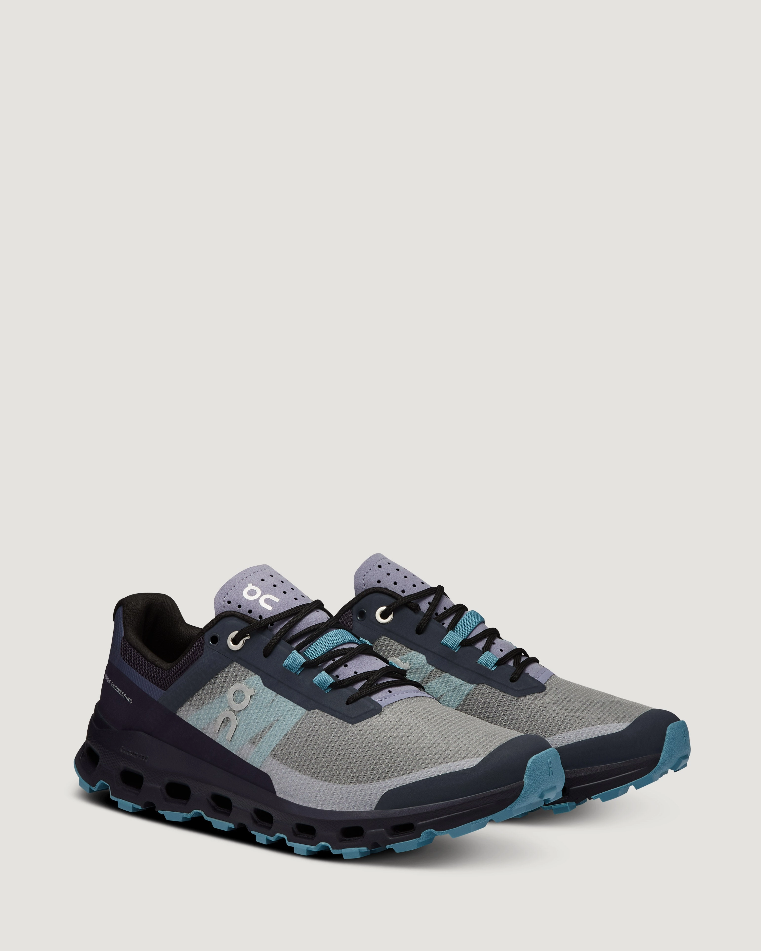 Women's On Running Cloudvista Trail Running Shoes - Navy/Wash