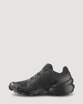 Women's Salomon Speedcross 6 Trail Running Shoes - Black/Black/Phantom