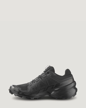 Women's Salomon Speedcross 6 Trail Running Shoes - Black/Black/Phantom